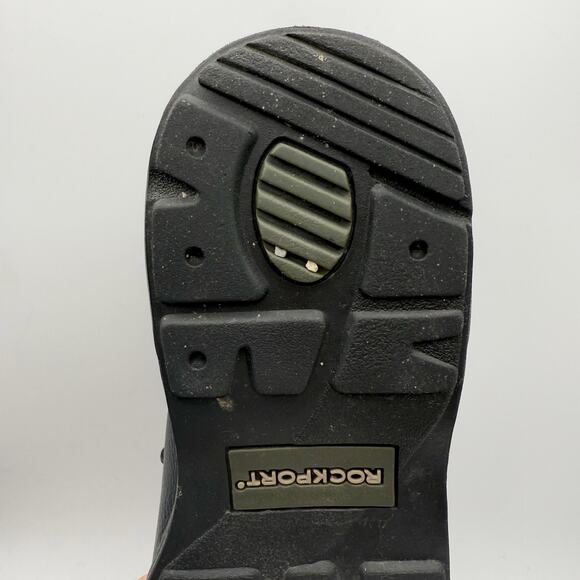 Rockport Mens World Tour Classic Lace Up Shoe US 15M EU 50 Black Leather EUC main image 7